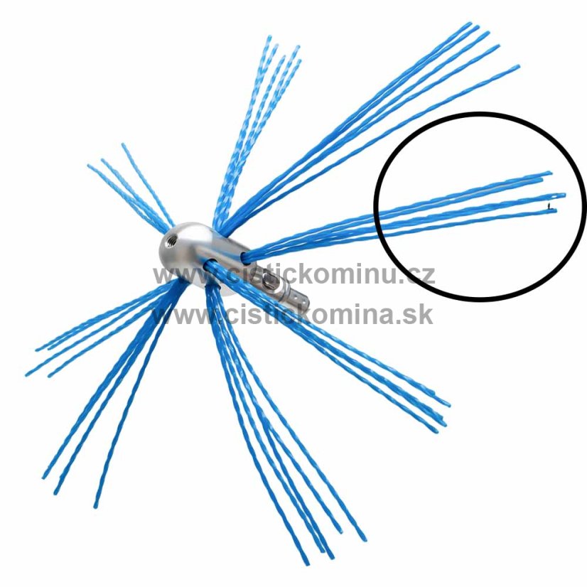 Nylónové vlákna pre kefu TURBO Premium® PRO 4ks - náhradné