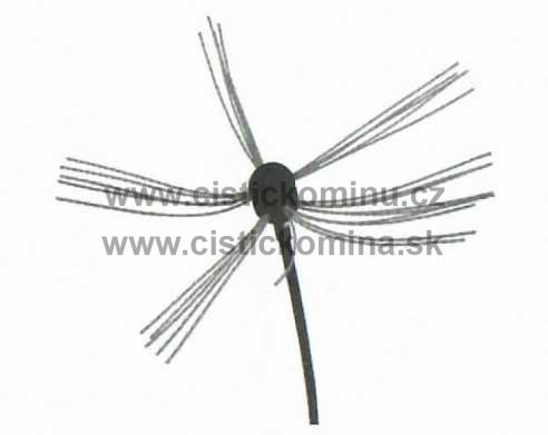 Nylónová kefa na Rotačný čistič komína TURBO Premium® - 1