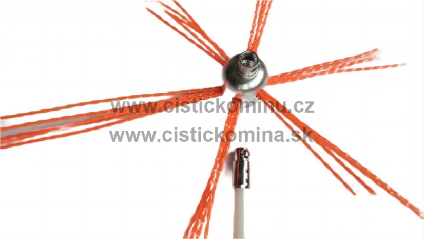 Nylonový kartáč PRO na Rotační čistič komína TURBO Premium® - 1