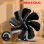 Ventilátor na krbové kachle 8 čepelový – Fan 624