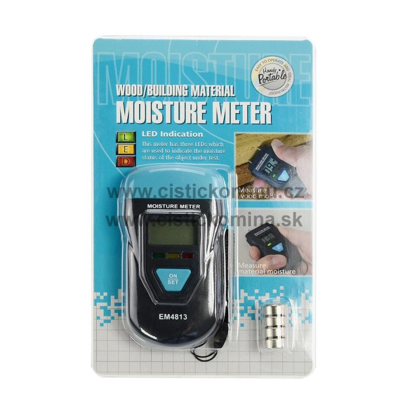 Měřič vlhkosti dřeva EM4813 - 1