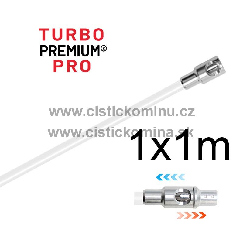 Rýchloupínací tyč délka 1 m - na predloužení čističa TURBO Premium® PRO