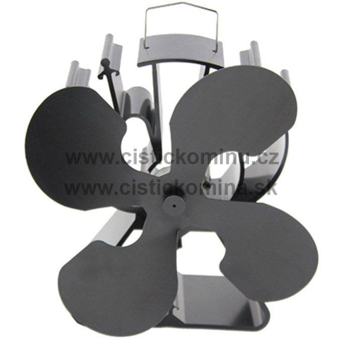 Ventilátor na krbové kachle 4 čepeľový - Triangel 624B - 5