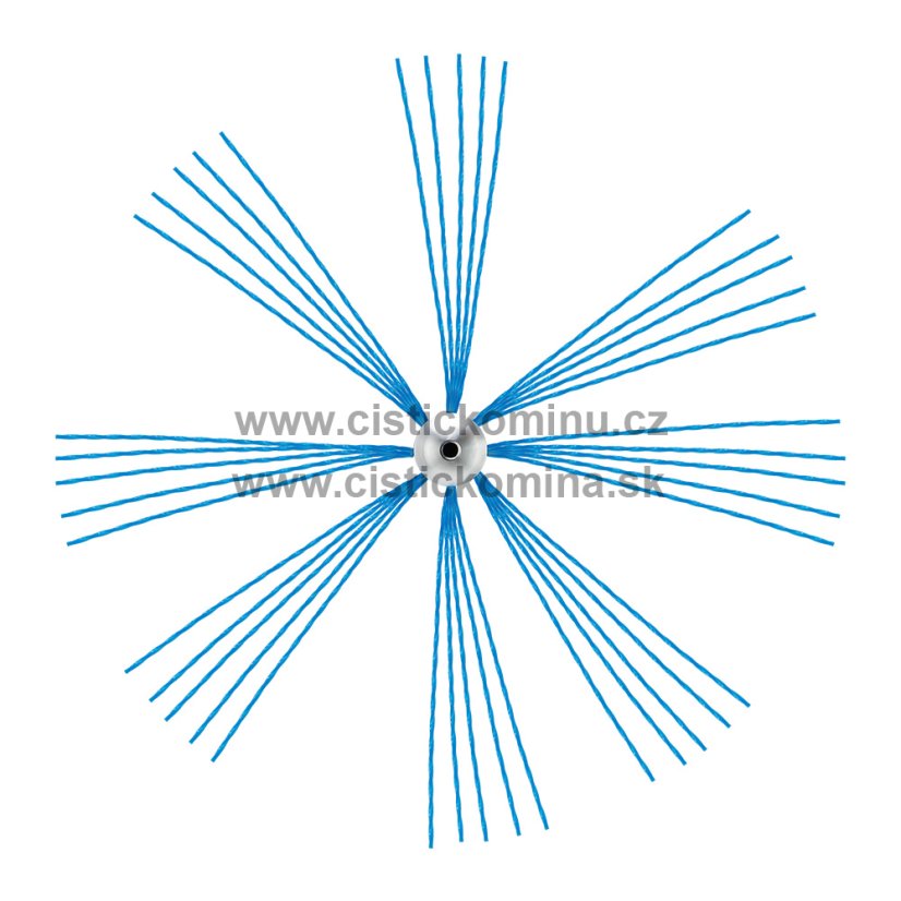 Nylonový kartáč na Rotační čistič komína TURBO Premium® PRO