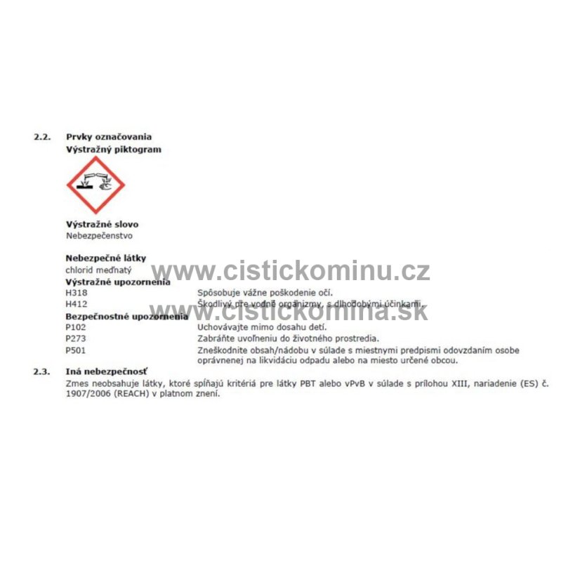 PE-PO Čistič spalinových ciest