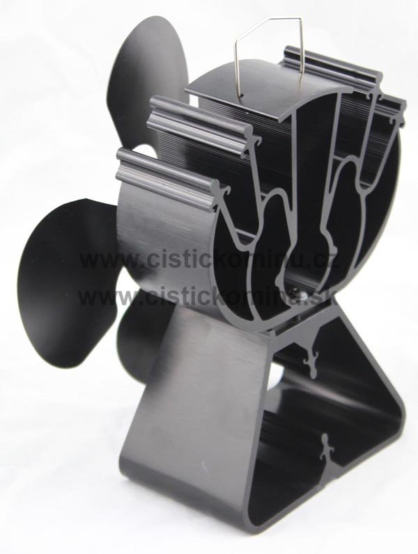 Ventilátor na krbové kachle 4 čepeľový - Triangel 624B - 1