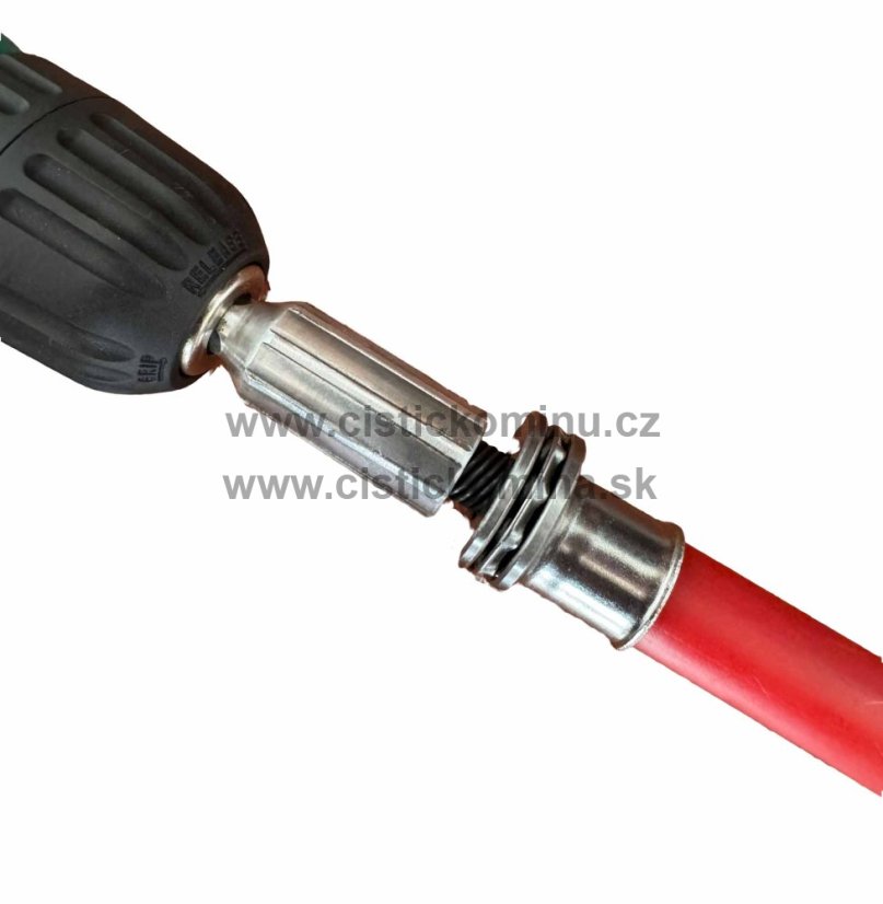 Rotační kartáč na čištění komínů TURBO Premium® Anaconda - 8m